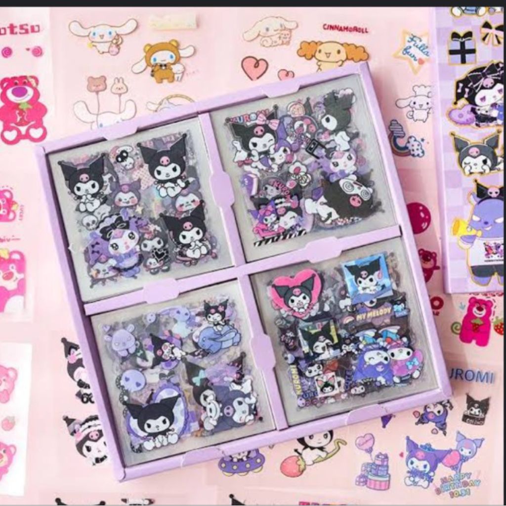

STIKER, STIKER KUROMI, STIKER 100 LEMBAR, STIKER ANAK ANAK