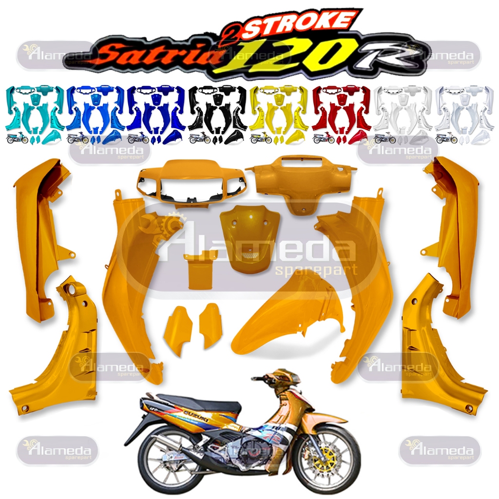 Fullset Body Satria Lumba 2Tak FullSet Body Set Satria Lumba 2 Tak Warna Lengkap
