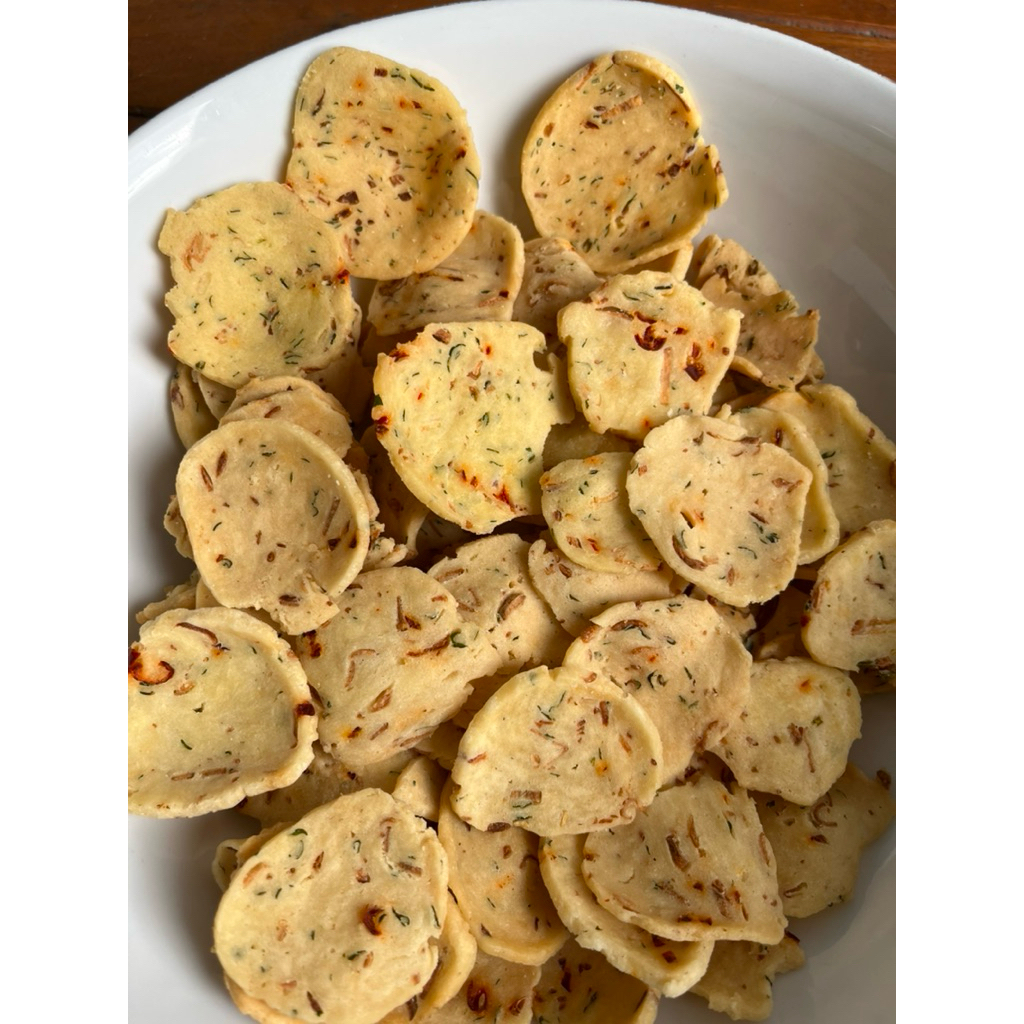 

Keripik Bawang Iris Renyah