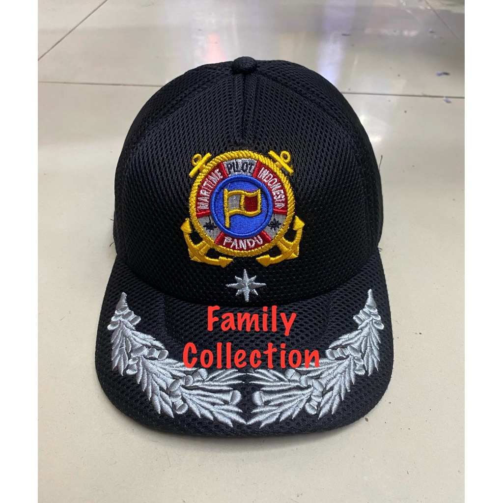 TOPI PANDU MARITIME PILOT BINTANG 1