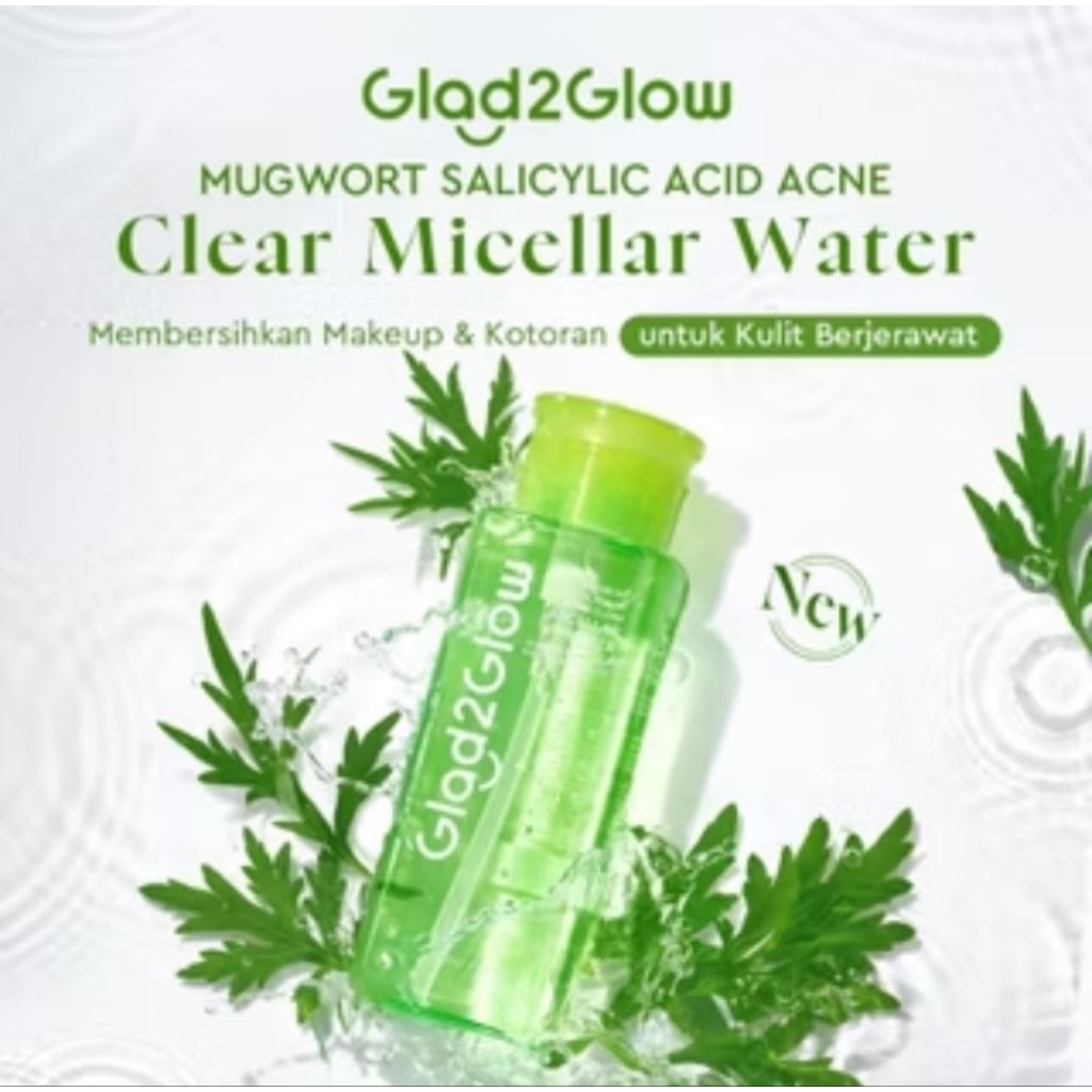 MICELLAR WATER G2G ACNE. MICELLAR WATTER GLAD 2 GLOW SEGEL GRESS EXP PANJANG