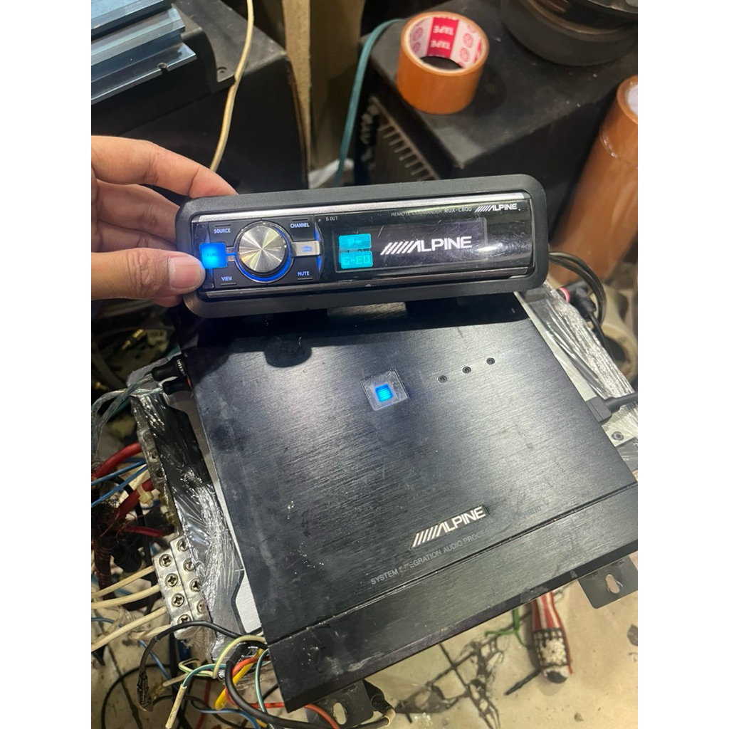 prosesor alpine pxa-h800 good condition