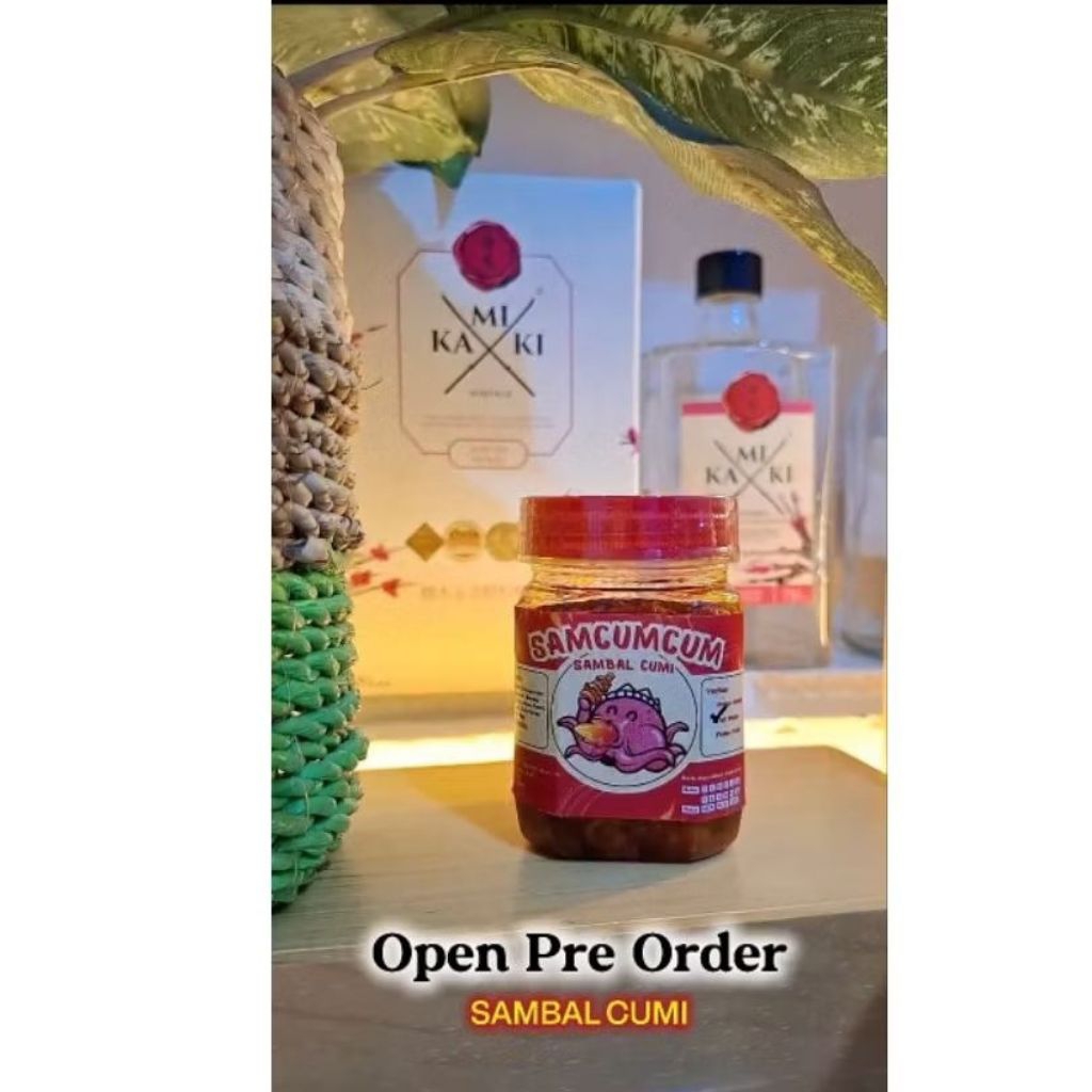 

[BPOM]SAMBAL CUMI FRESH SUPER ENDUL, HOMANDE ENAK PEDAS MANIS, PEDAS PETIR