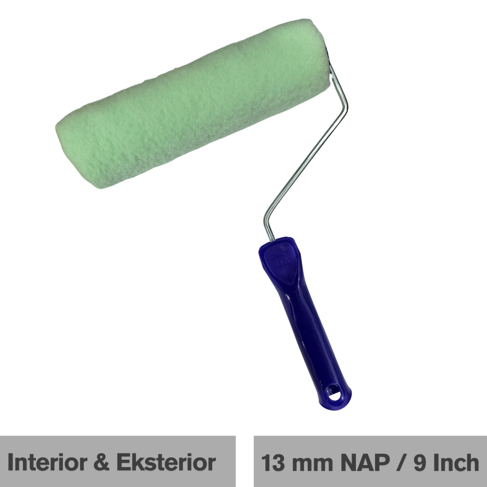 Nippon Paint Rol Cat Budget 9 Inch Roller Cat Tembok 13Mm Nippon Paint Kuas Roll Busa Nippon Paint