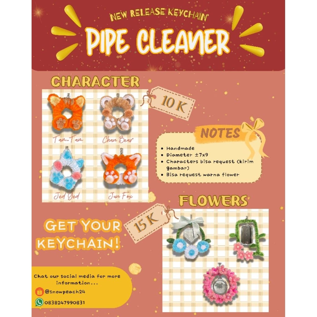 

ID holder pipe cleaners