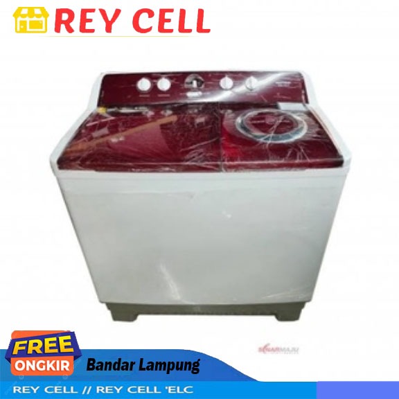 Mesin Cuci Polytron 14kg 2 Tabung PWM 1403 garansi resmi Free Ongkir bandar lampung