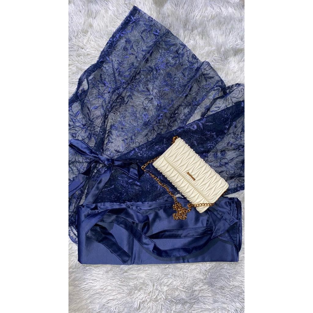 PRELOVED OUTER BROKAT TILE CANTIK | Outer Brokat | Tile Cantik | Elegan