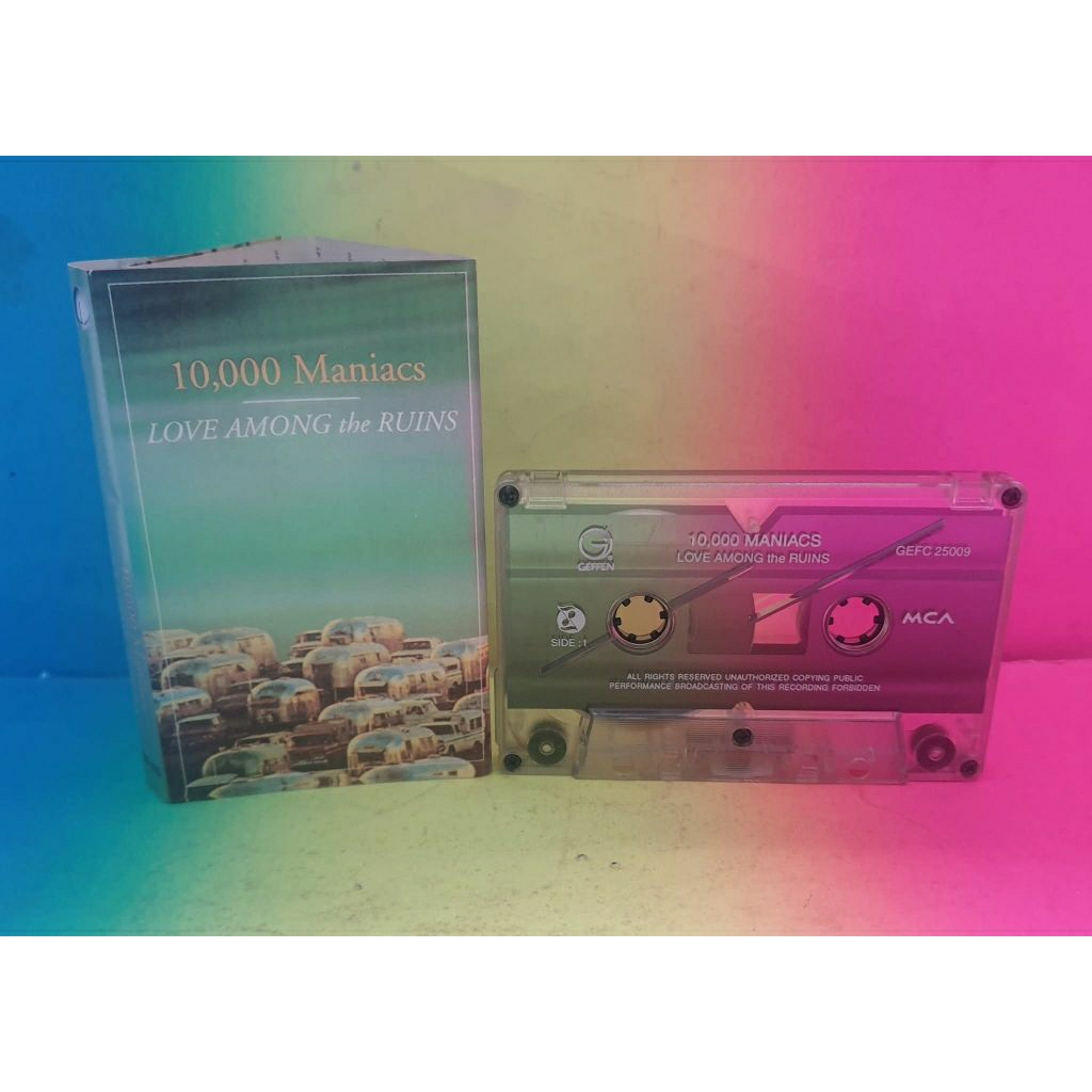 Kaset 10.000 MANIACS love among the ruins BAGUS mulus MURAH