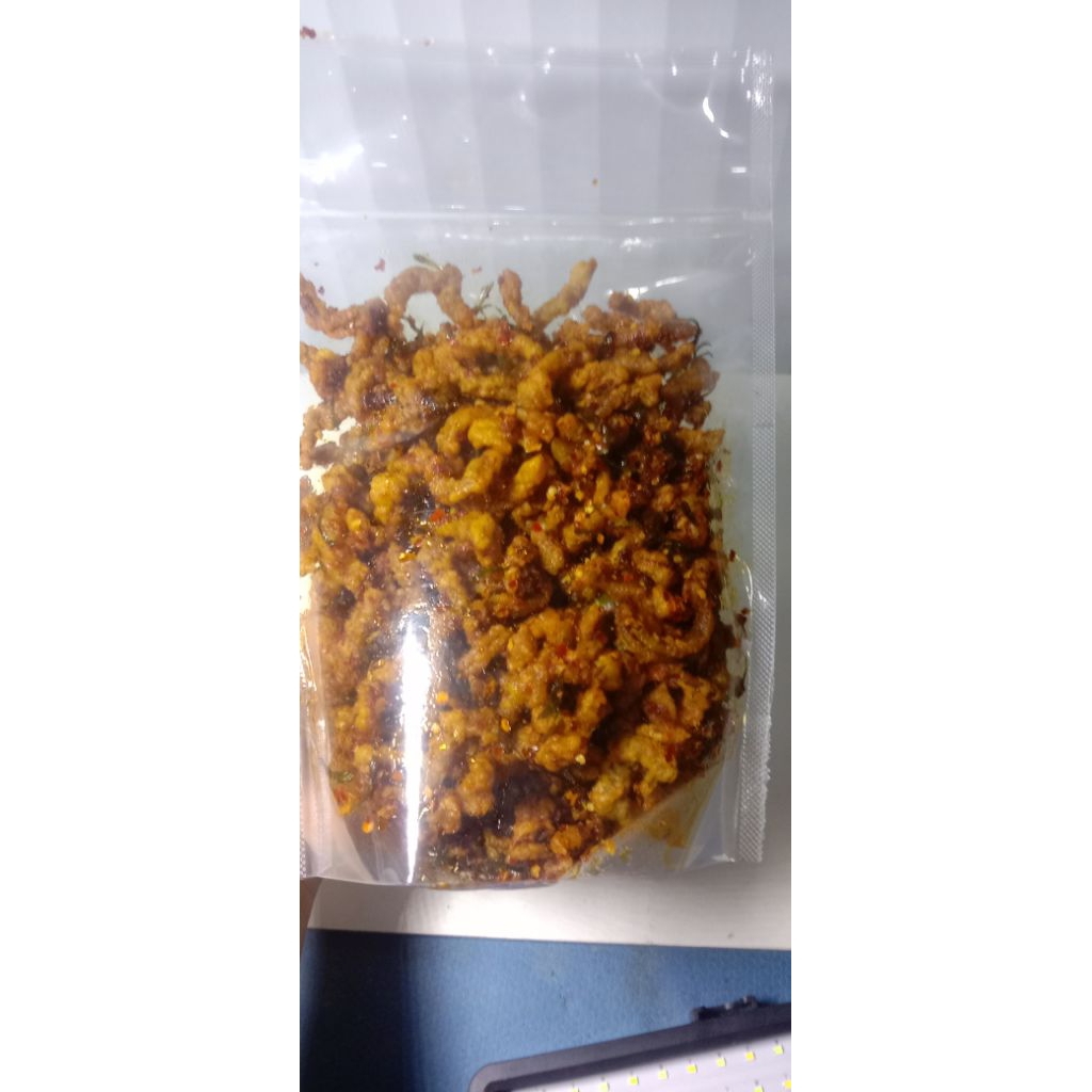 

kripik usus ayam crispy kemasan 500gram