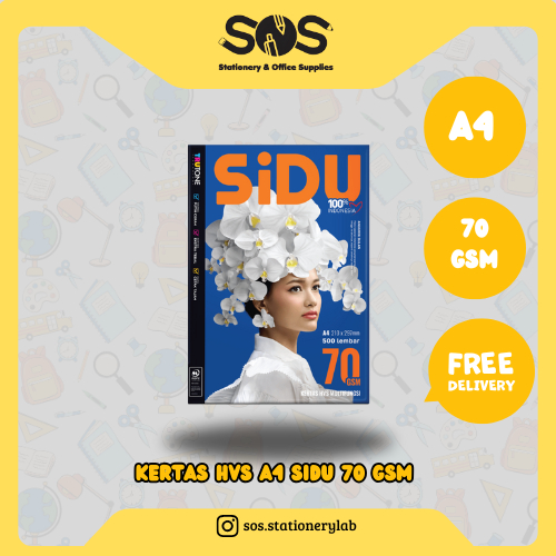 

Kertas HVS A4 Sidu 70 gsm