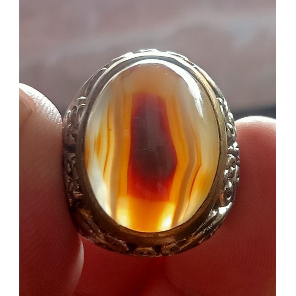 Natural Batu Akik Sulaiman Gambar Pintu