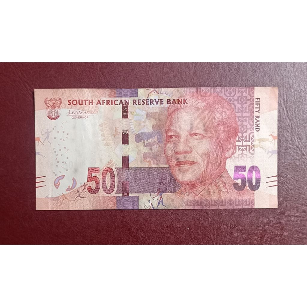 UANG AFRIKA SELATAN 50 RAND
