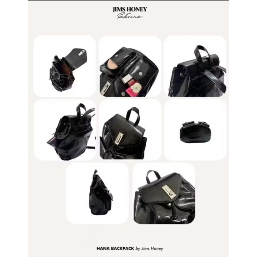 HANA BACKPACK JIMSHONEY, TAS RANSEL, TAS WANITA
