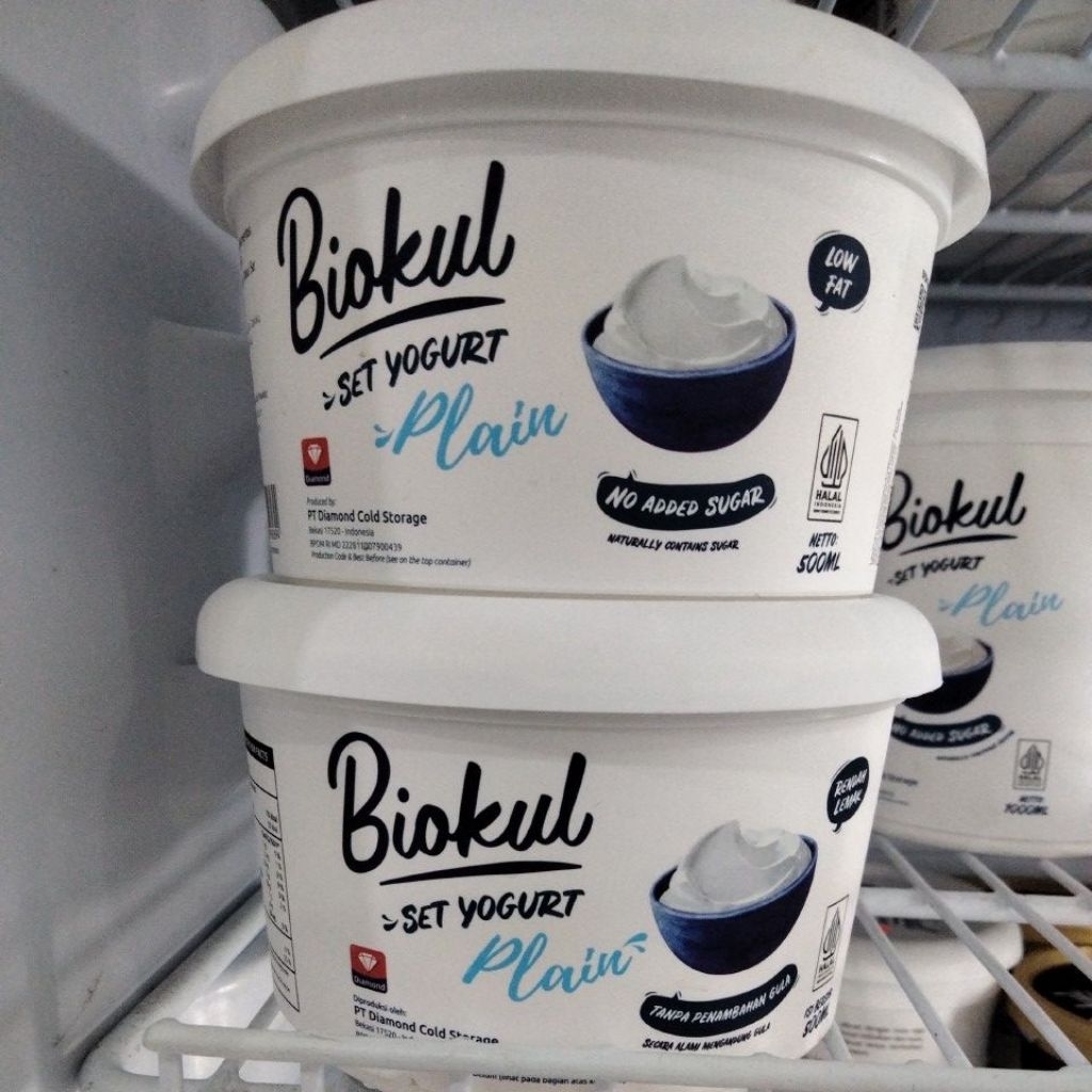 

BIOKUL YOGURT 500ML NATURAL PLAIN SET