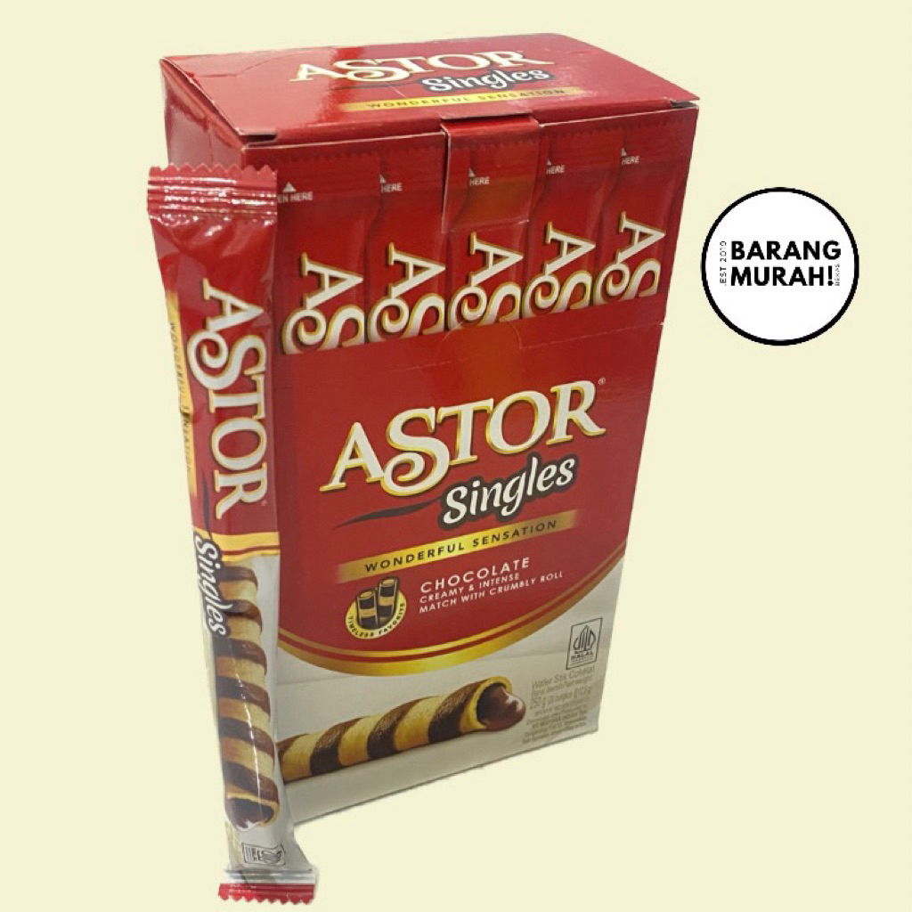 

ASTOR CHOCOLATE SINGLES ISI 20