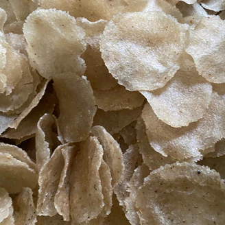 

Kerupuk beras(puli)kerupuk gendar mentah kecil 500 g