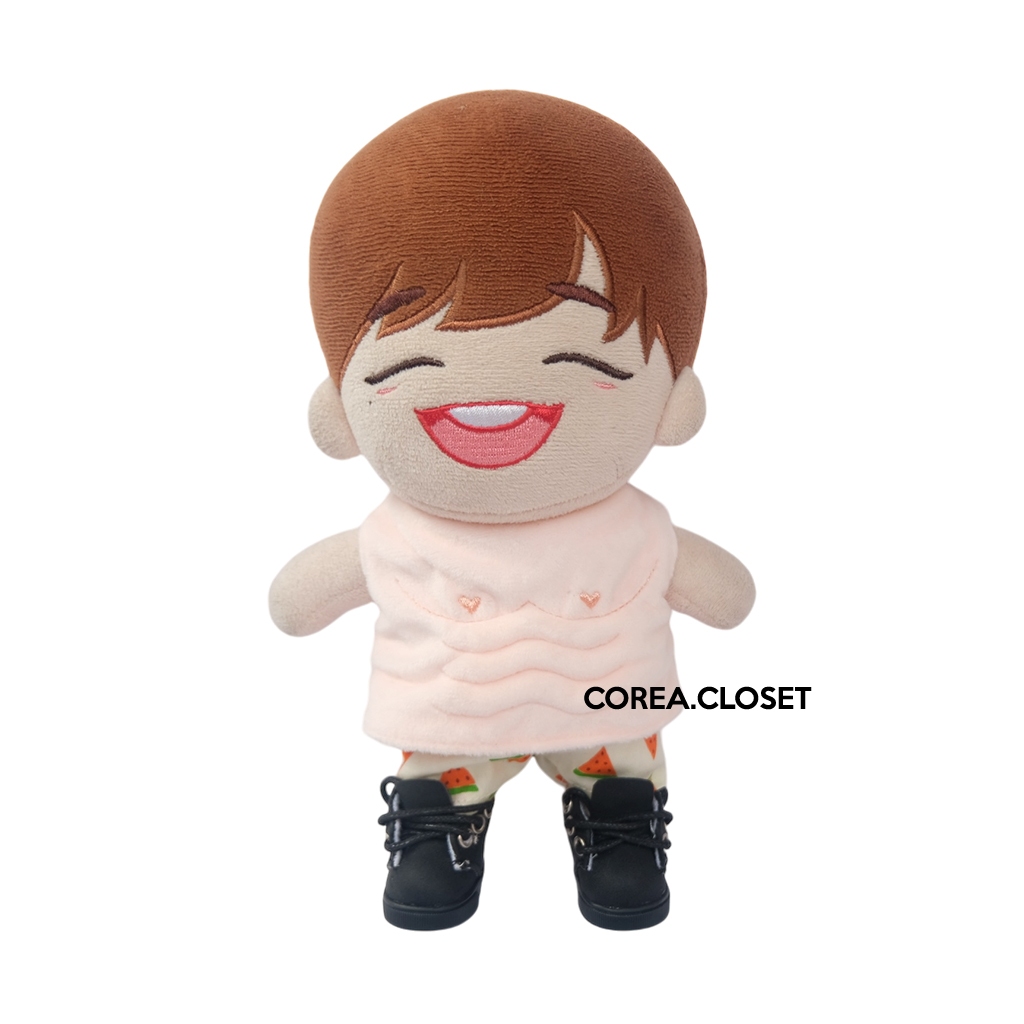 READY STOCK 20CM SKZOO DOLL CLOTHES - SIXPACK COSTUM FOR DOLL SEVENTEEN BTS SUPER JUNIOER ENHYPEN ST