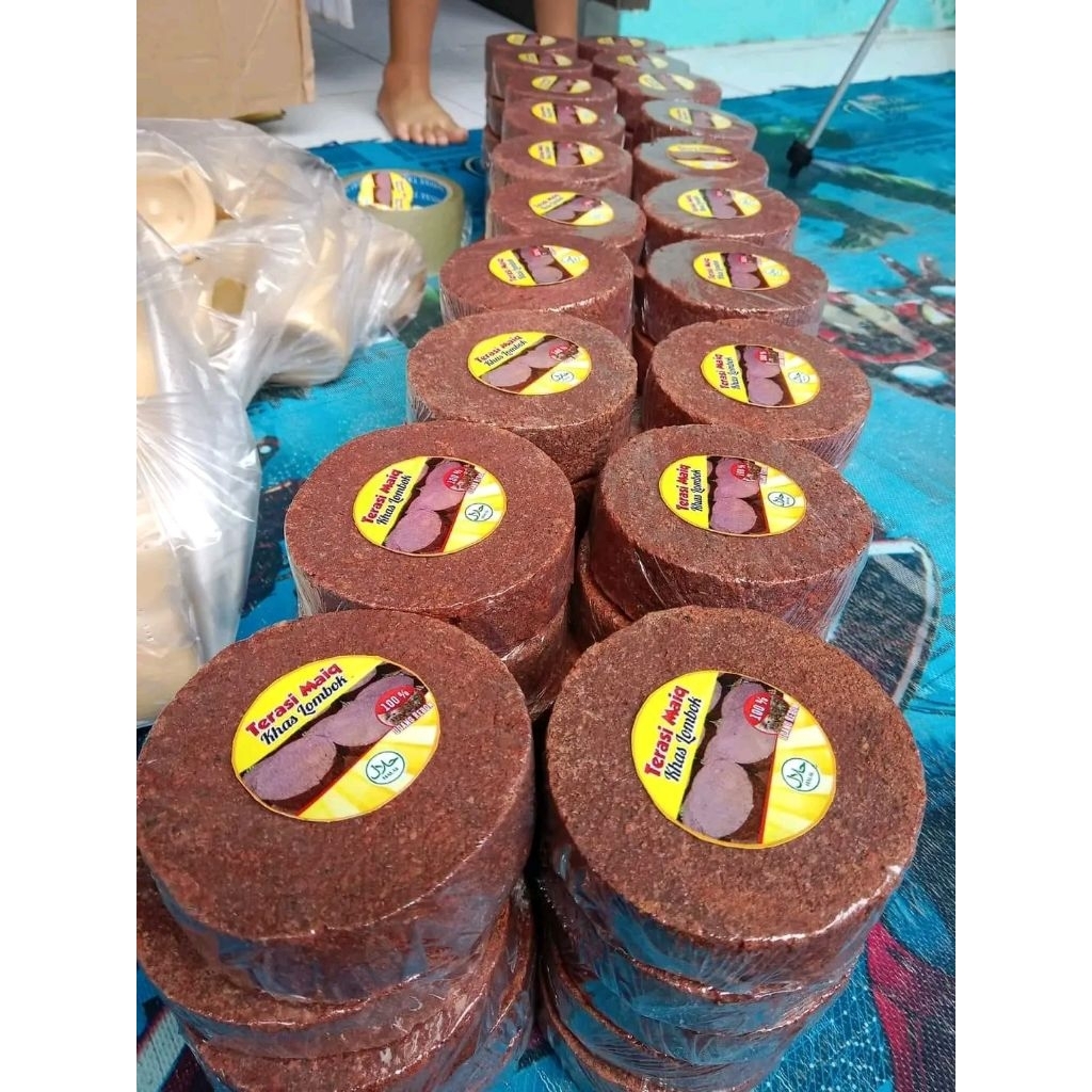 

terasi maik khas lombok bundar