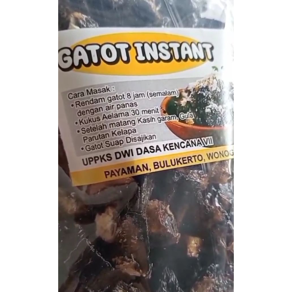 

Gatot wonogiri.400 gr