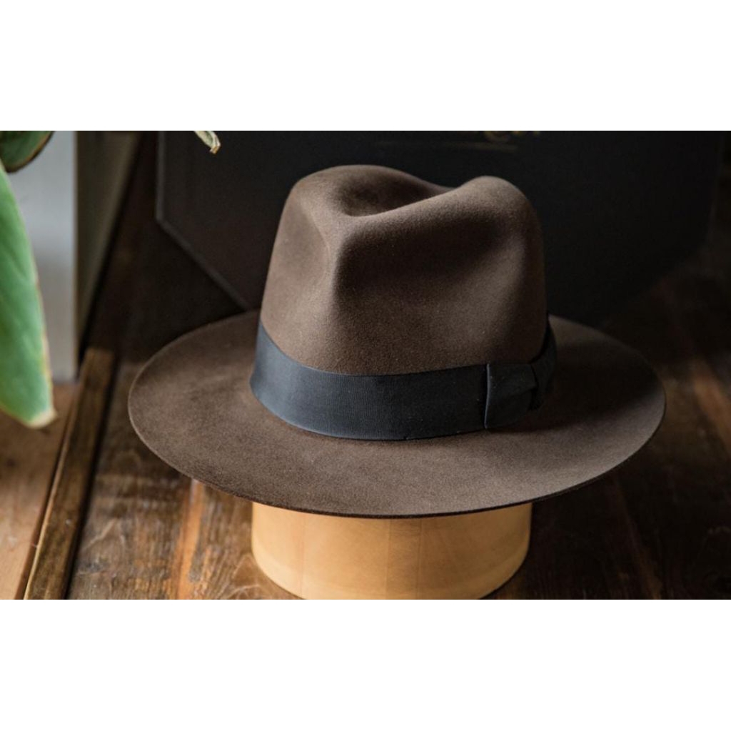 TOPI INDIANA JONES BAHAN LAKEN WOOL IMPOR