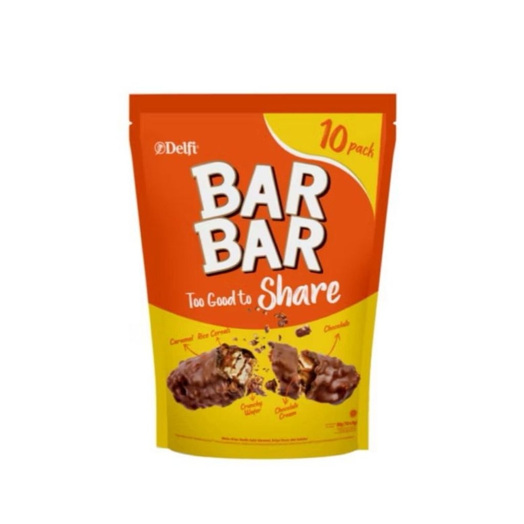 

Delfi BarBar Share It Pack Isi 10 pcs x 8 gram