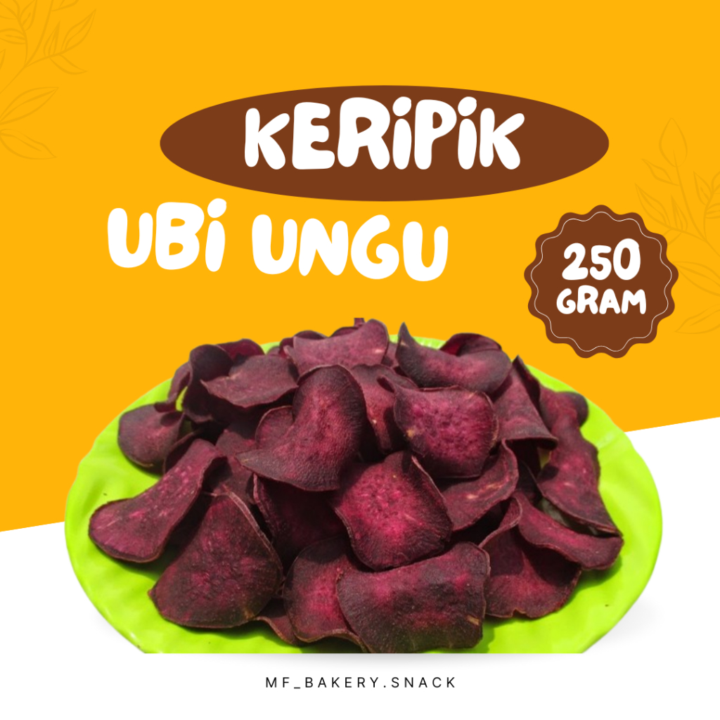 

Keripik Ubi Ungu Kripik Ubi Manis Gurih 250 gram