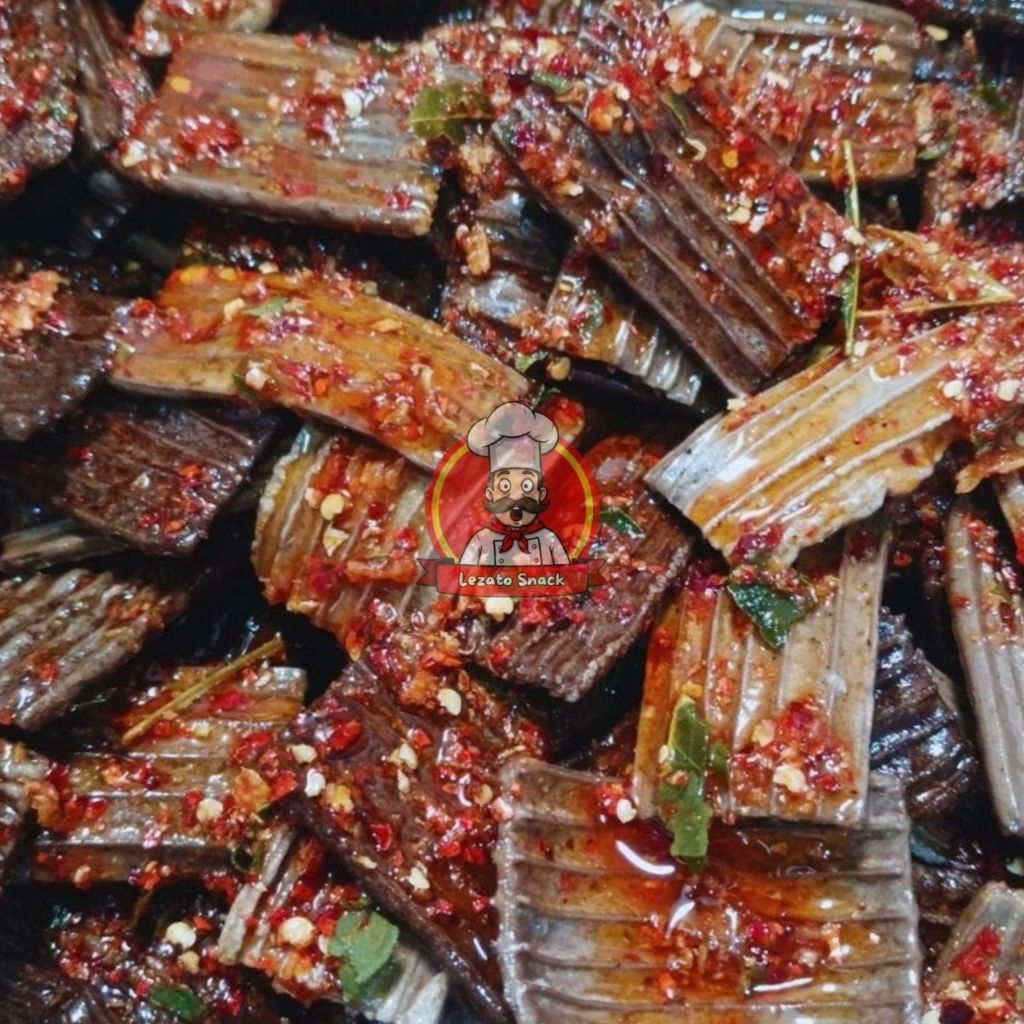 

Kerupuk Jengkol Pedas Daun Jeruk Kemasan 500gr