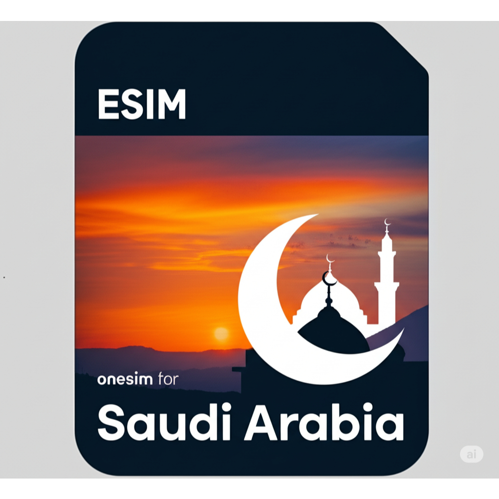 Saudi Arabia eSIM | eSIM Umroh Haji Mekkah Arab Saudi