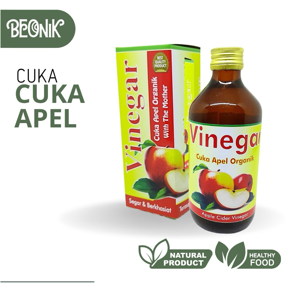 

Cuka Apel Organik Vinegar 330 ML