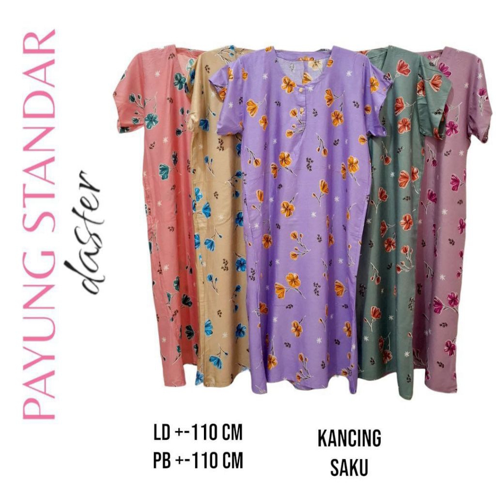 Daster Panjang Daster Payung Daster Busui Daster kancing