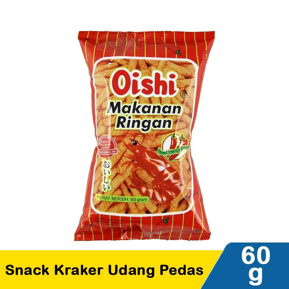 

kraker snack udang pedas 60g