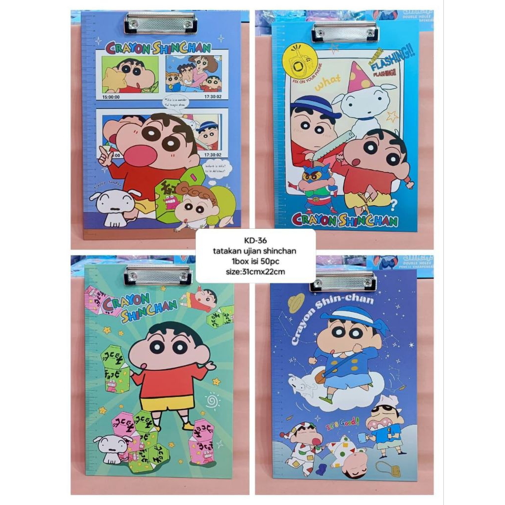 

papan jalan/papan ujian Shinchan