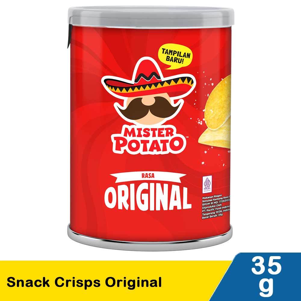 

mister potato snack crisps original 35g