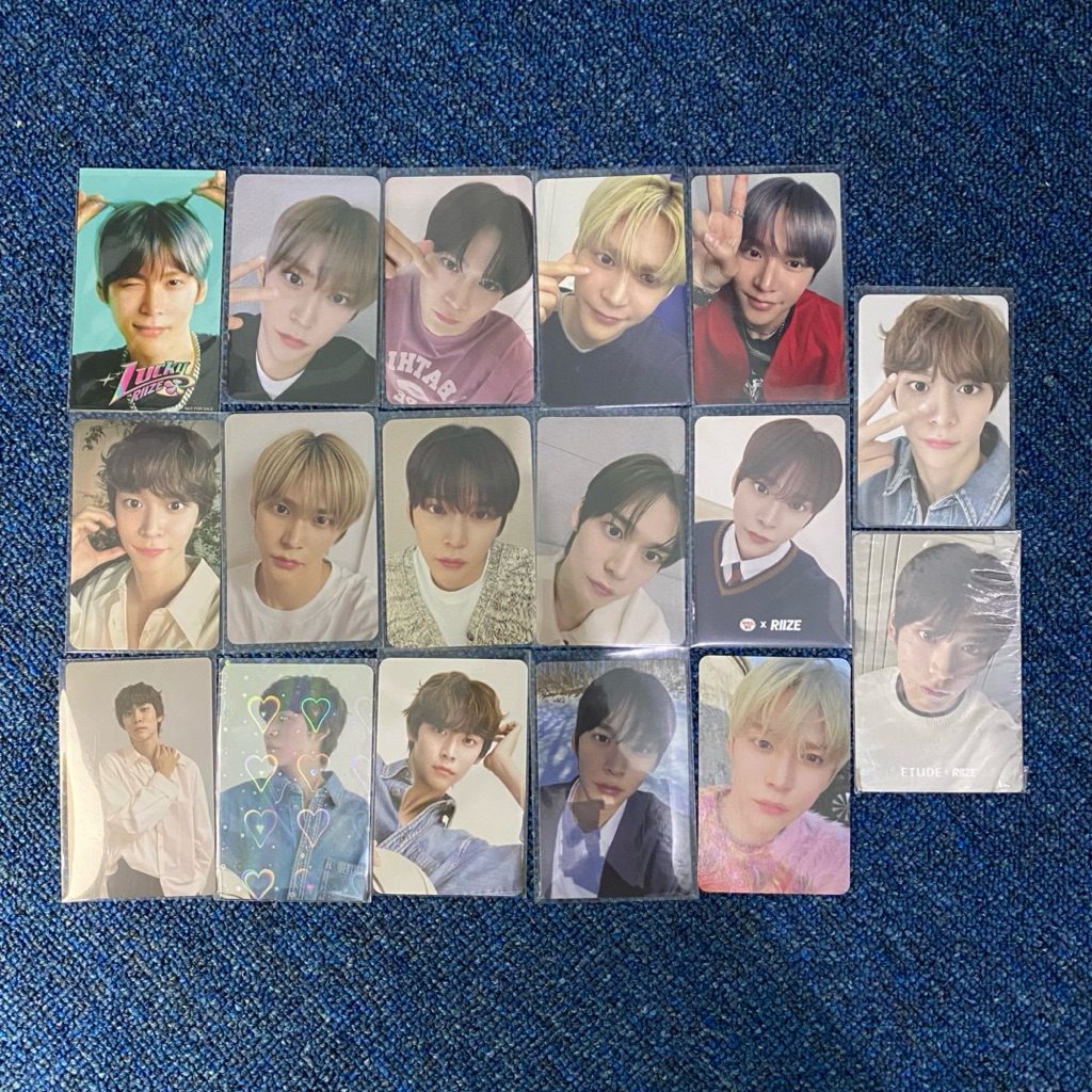 

Photocard Eunseok RIIZE TC POP UP STORE HEARTEU SG24 kpopmerch metal photopack starriver sr everline