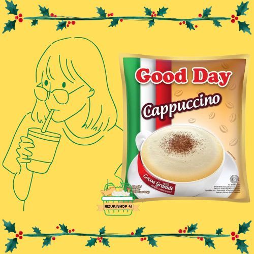 

Segelas Good Day Cappuccino, Semangat Pagi Langsung ON
