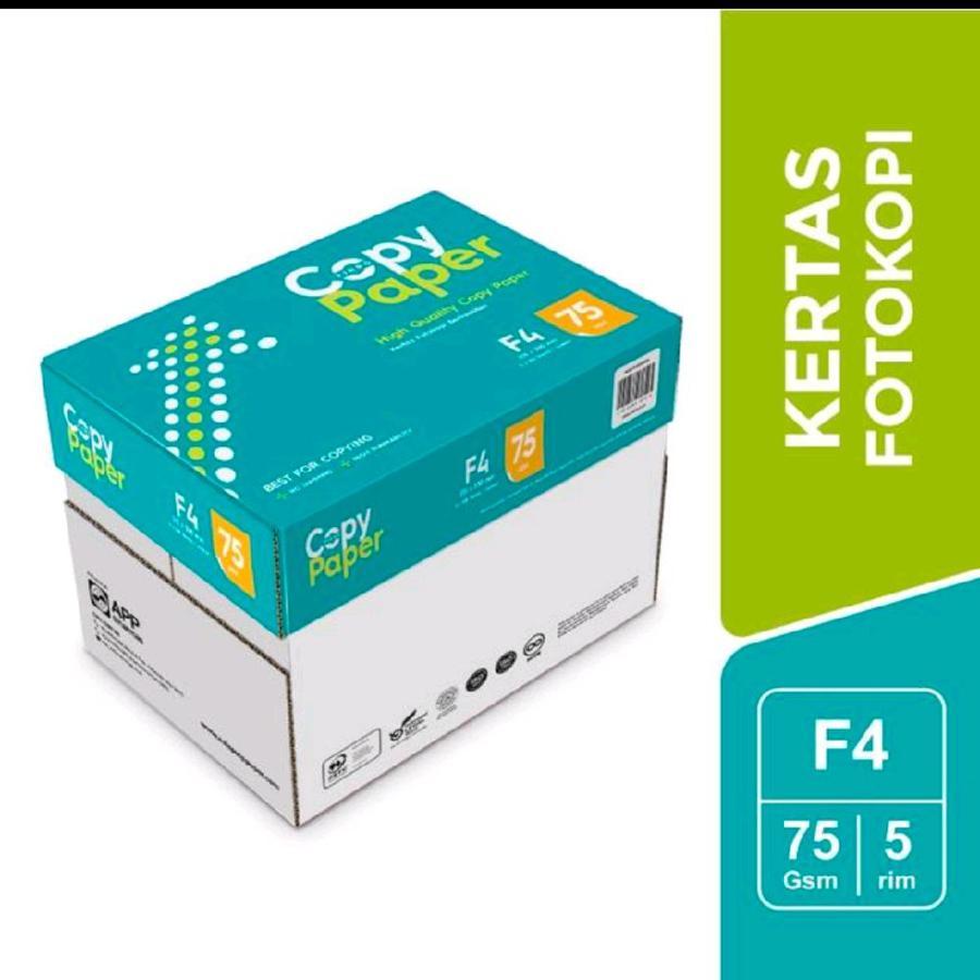 

kertas hvs folio 75gram copy paper / kertas f4 75gram
