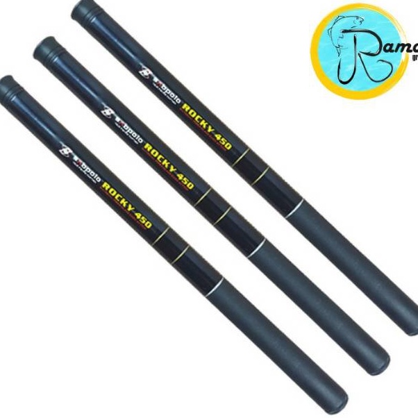 Joran Tegek Ruas Pendek Rocky Medium Fiber