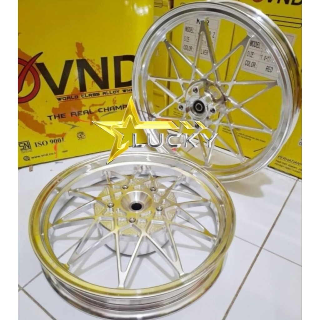 VELG VND D SPEED BEAT/SCOPPY/GENIO/VARIO 110/ VARIO 125/VARIO 150/VARIO 160 CBS/STYLO CBS RING 14/PE