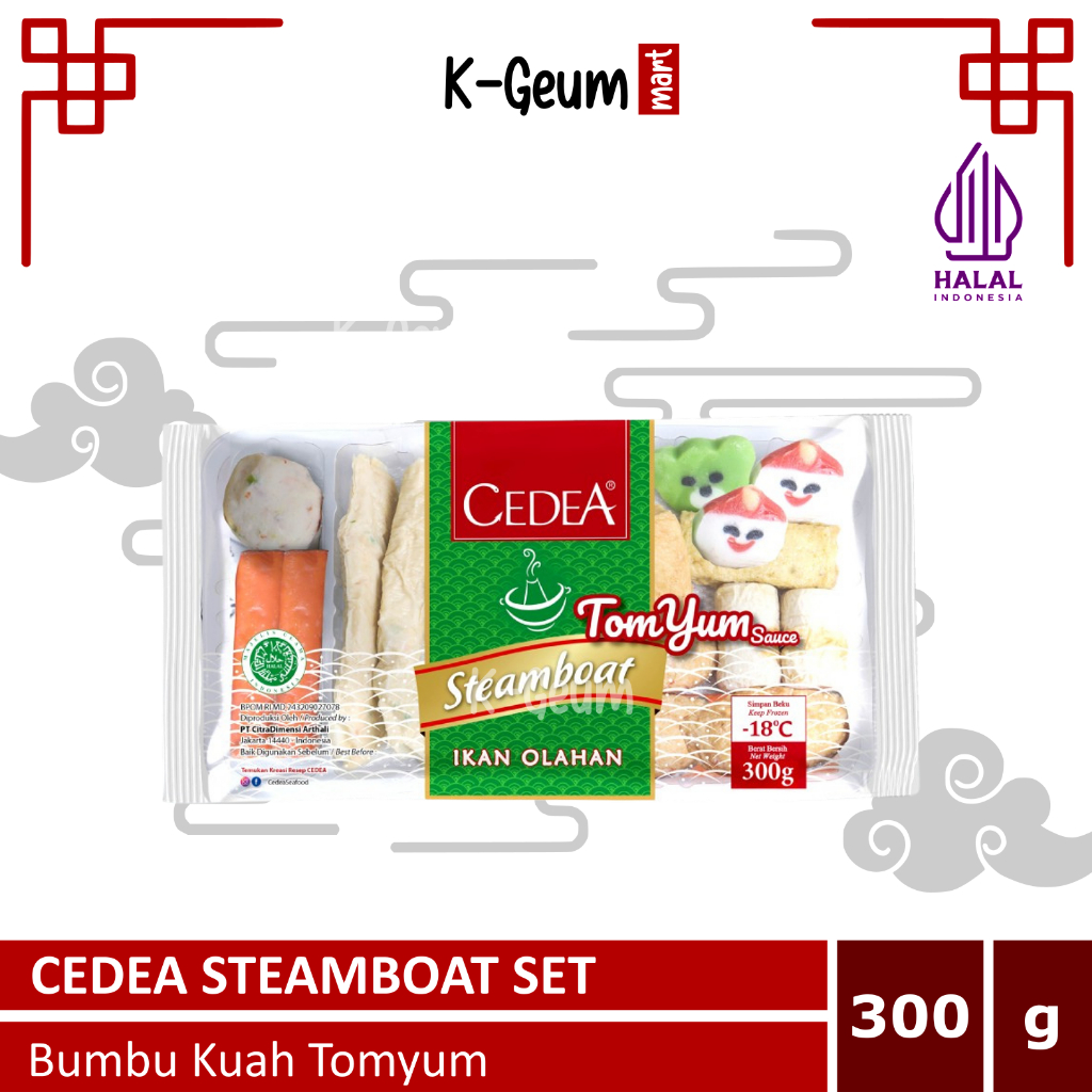 

Cedea Steamboat Set Bumbu Kuah TomYum Instant 300 Gram