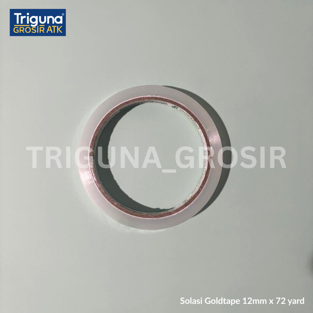 

Goldtape Solasi Bening Transparant Isolasi 12mm 72 Yard