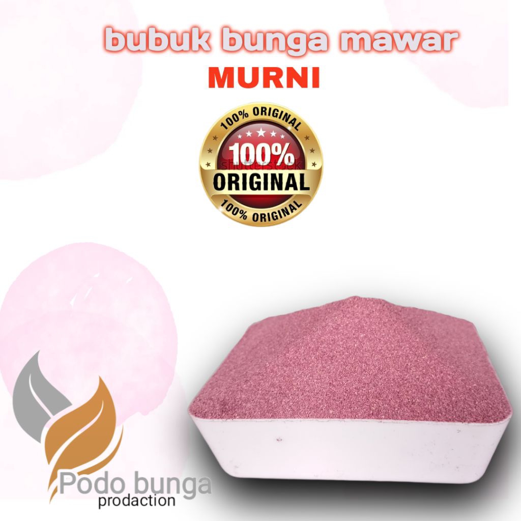 

bubuk bunga mawar murni 250gr