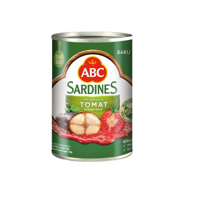 

ABC Sarden Saus Tomat 425g