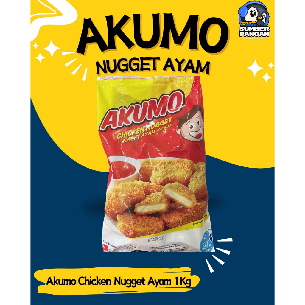 

Akumo Chicken Nugget 1 kg
