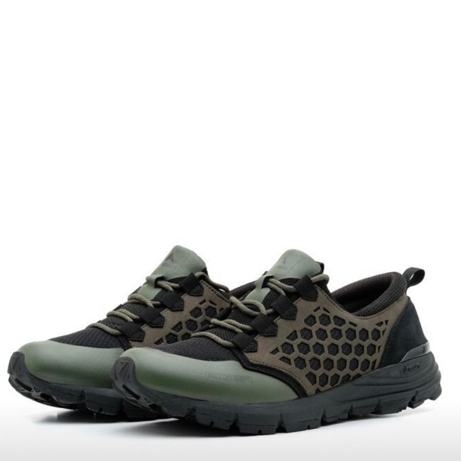 SEPATU TRAIL RUNNING X-URBAN RAPTOR SHOES OLIVE SIZE 45