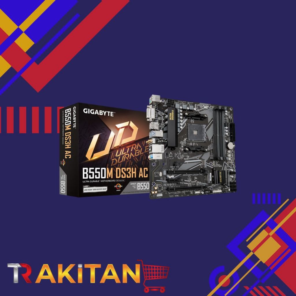 Motherboard Gigabyte B550M DS3H AC