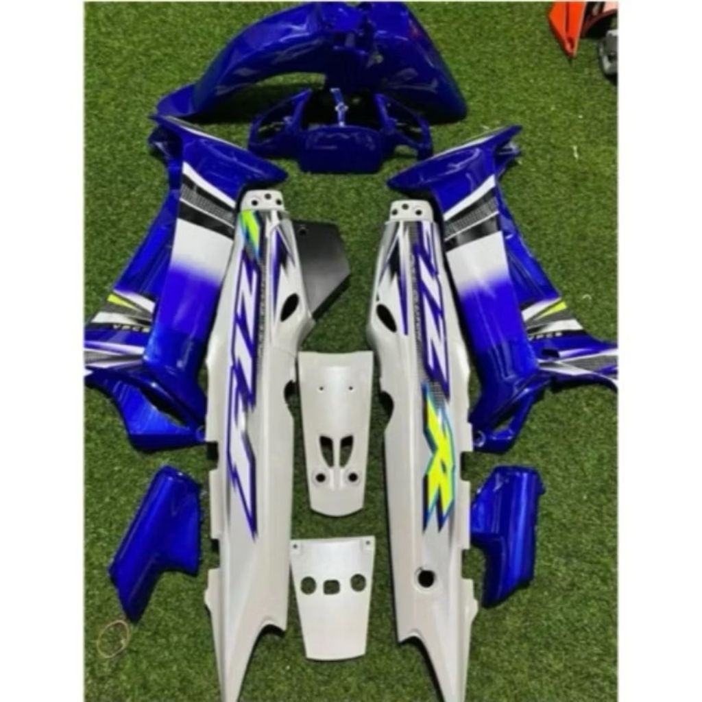 TERMURAH Cover body fiz r f1z R fiz full set warna biru putih