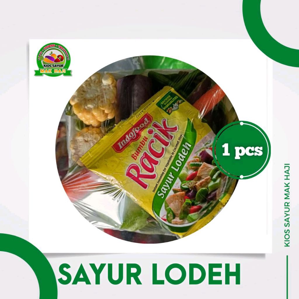 

Paket sayur lodeh 1pcs