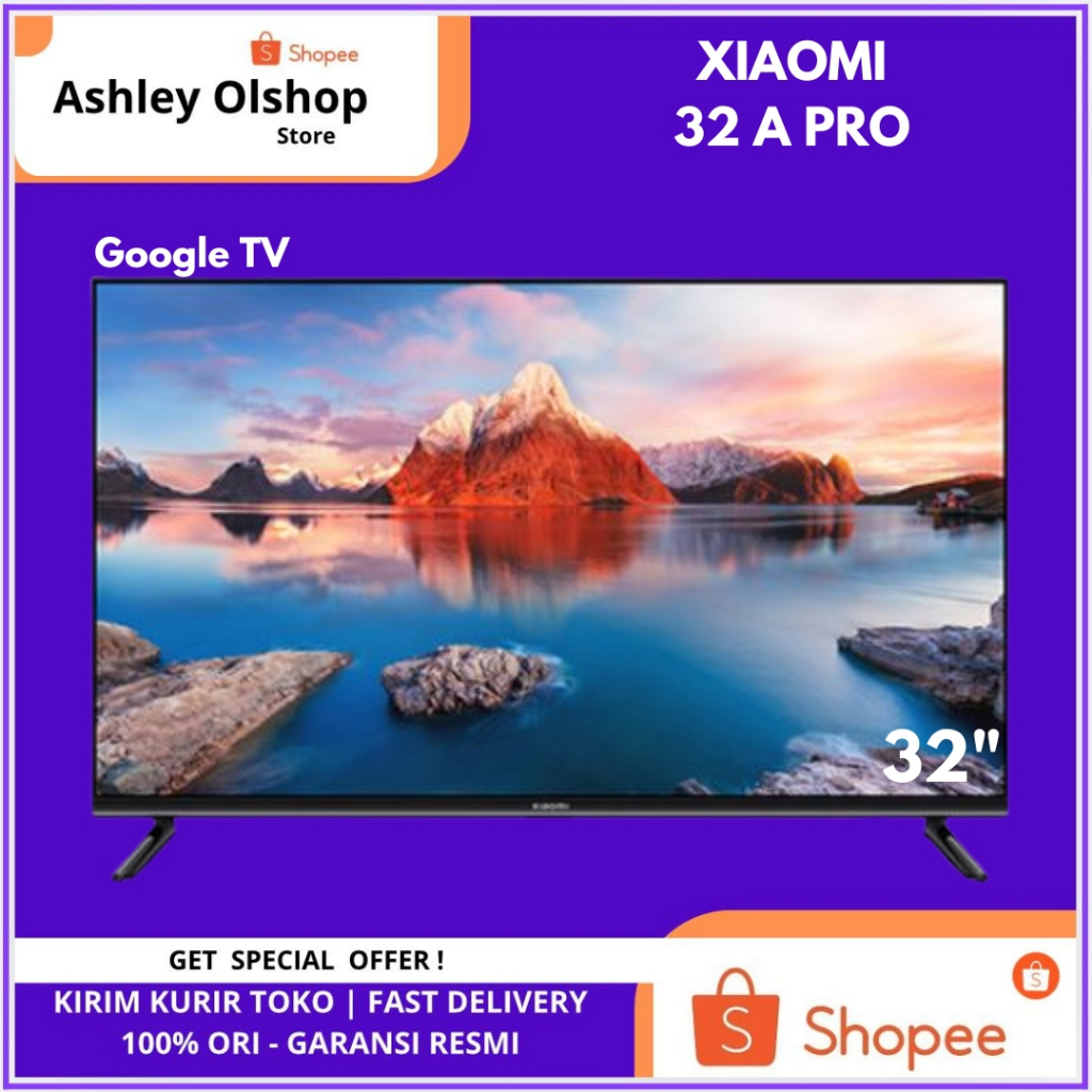 TV XIOMI 32 Inch A PRO Google TV XIAOMI A 32 A PRO Digital TV XIAOMI 32 Inci