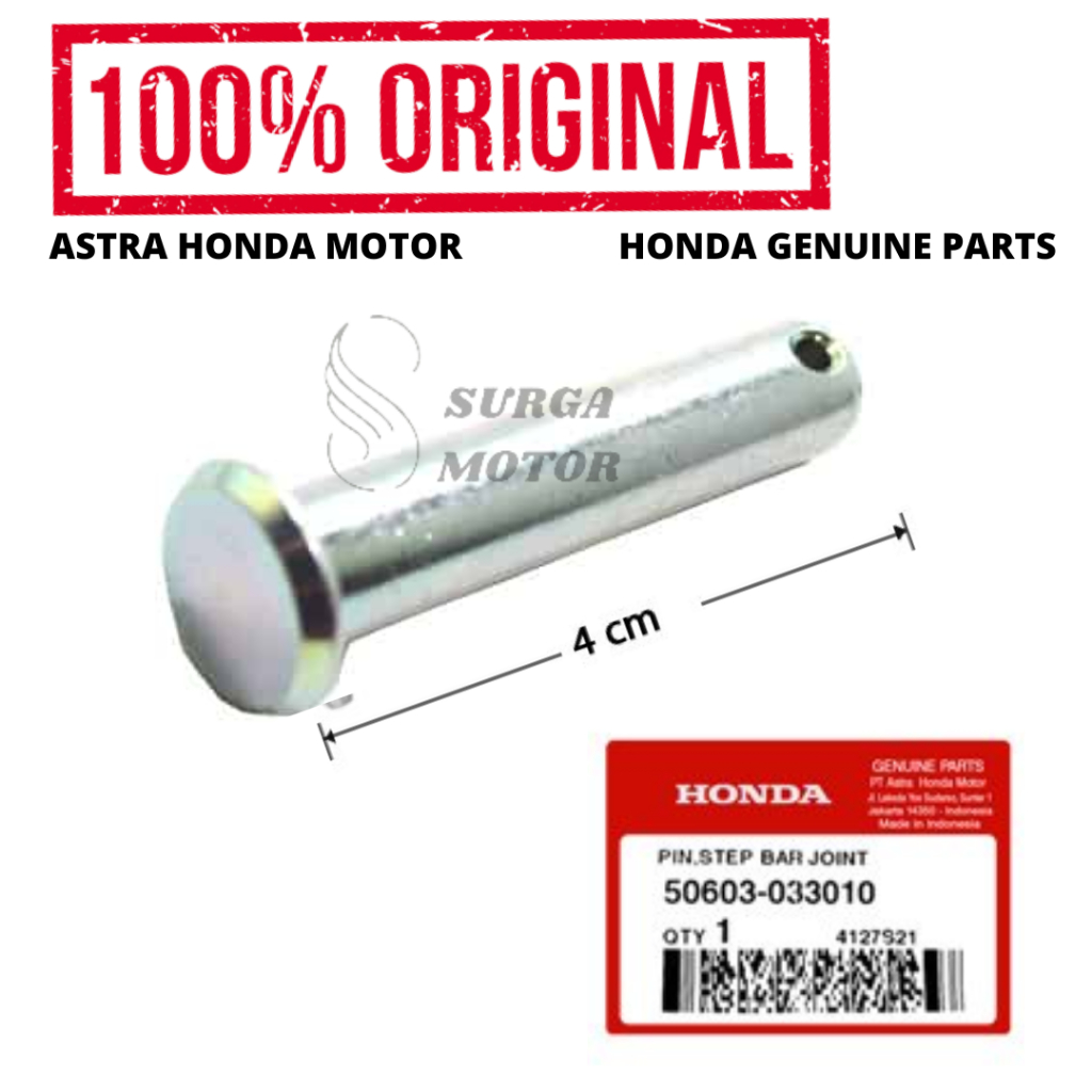 Pin Arm Step CBR 150R Original Honda AHM 50603-033010