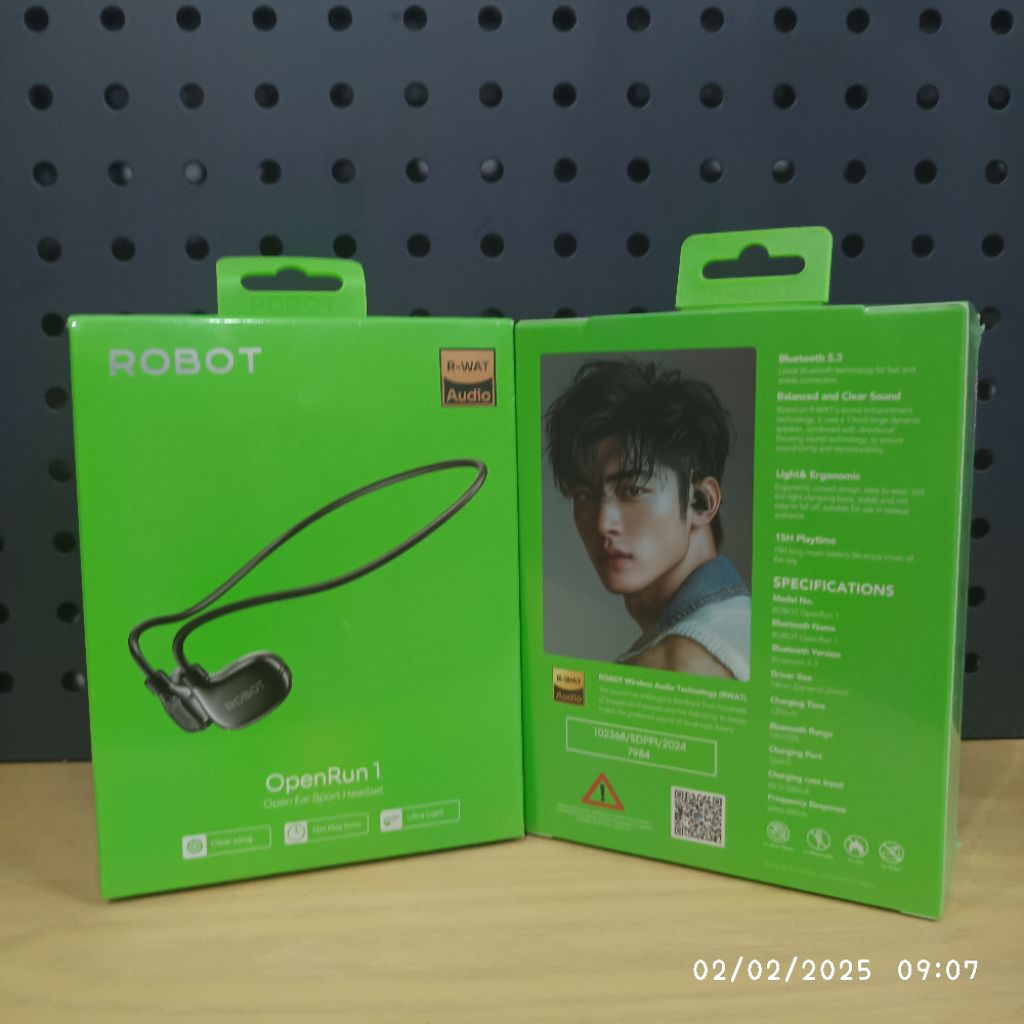 ROBOT OPENRUN1 | HEADSET WIRELESS | BT HANDSFREE SPORT